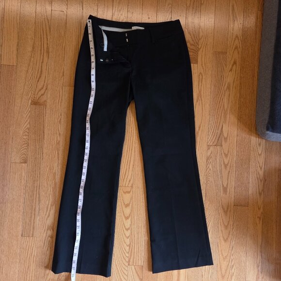 Loft Petite 0P Julie black slacks dress pants formal - Picture 1 of 9